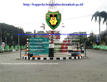 Tablet Screenshot of bappeda.bengkuluselatankab.go.id