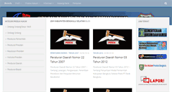 Desktop Screenshot of jdih.bengkuluselatankab.go.id