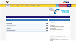 Desktop Screenshot of lpse.bengkuluselatankab.go.id